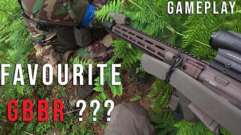 GBBR GamePlay In The Woods At Phoenix Airsoft [4K-60FPS]