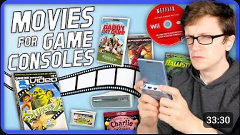 Movies on Game Consoles? 🎬📼 | Scott The Woz Dives Into Gaming’s Weirdest Feature!**