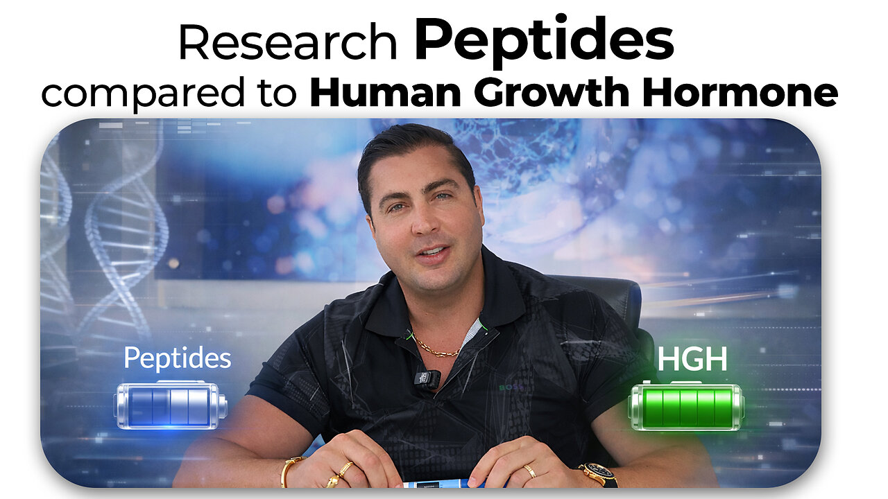 Research Peptides compared to HGH