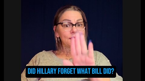 🚨 Did Hilary Forget About Bill’s Action? 🤯 #ASL #deaf #signlanguage