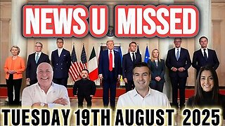 CHARLIE WARD DAILY NEWS WITH CHARLIE WARD, PAUL BROOKER & WARREN THORNTON TUESDAY 19TH AUGUST 2025