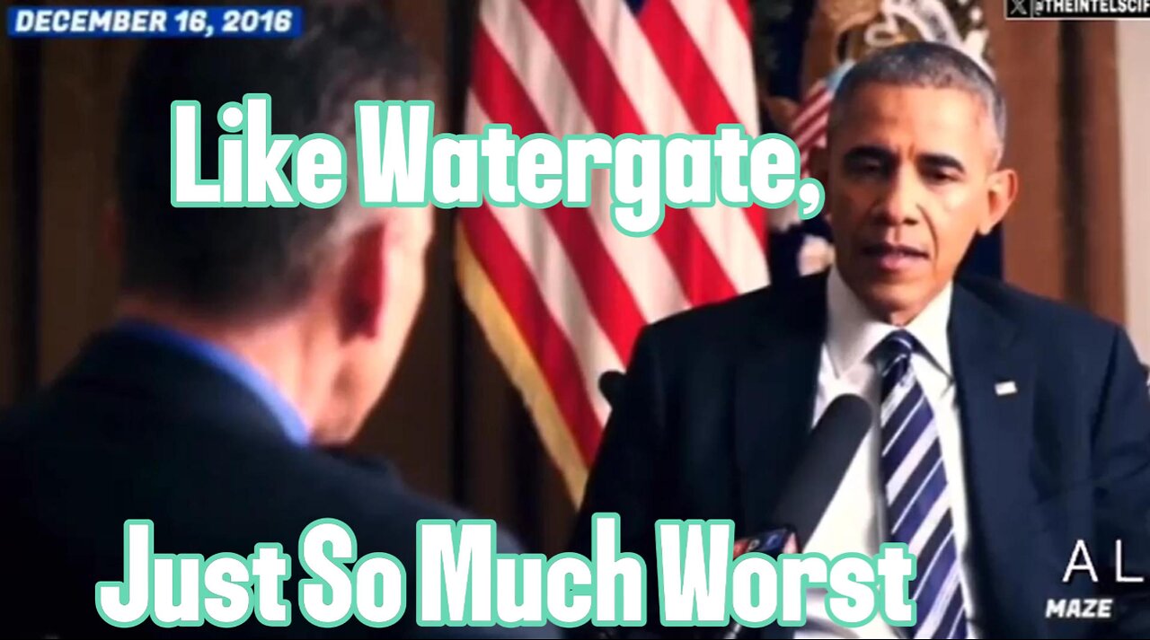 Like Watergate, But So Much Worst.