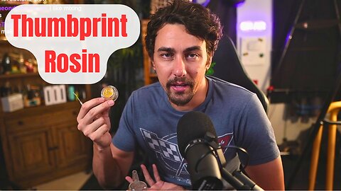 Dabbing Thumbprint Rosin(Cold Cure + Rosin Jam) - HUGE Rips!!!