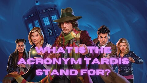 The Doctor Who Quiz