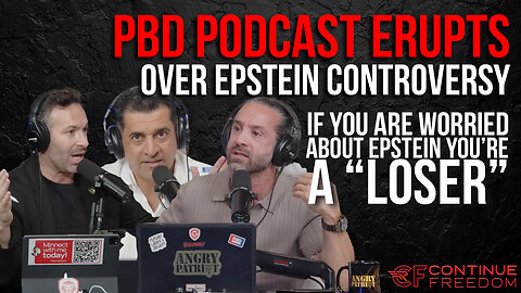 Trump Shrugs Off Epstein Questions | PBD Podcast Erupts..."THEY ARE LOSERS"