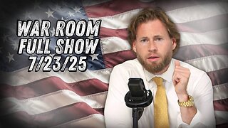 WAR ROOM WITH OWEN SHROYER - 7/23/2025: Judge Robin Rosenberg Denies DOJ Request To Unseal Epstein Files As New Leaks Continue To Aim Epstein Scandal At Trump