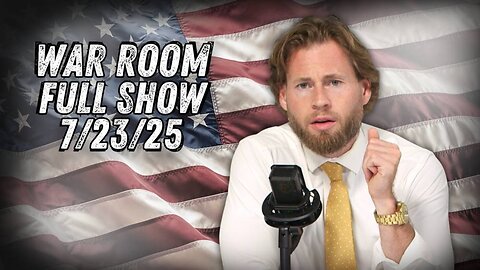 WAR ROOM WITH OWEN SHROYER - 7/23/2025: Judge Robin Rosenberg Denies DOJ Request To Unseal Epstein Files As New Leaks Continue To Aim Epstein Scandal At Trump