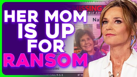 Savannah Guthrie's Mother KIDNAPPED, Ransom Sent to TMZ