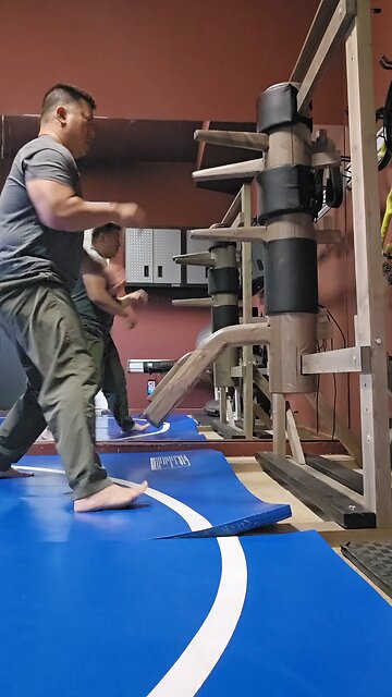 WTD Wooden Dummy Combination 10