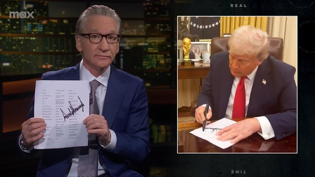 Bill Maher Gets REAL About Dinner With Trump