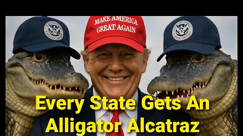 Trump Visits Alligator Alcatraz And Says Every State Should Have One