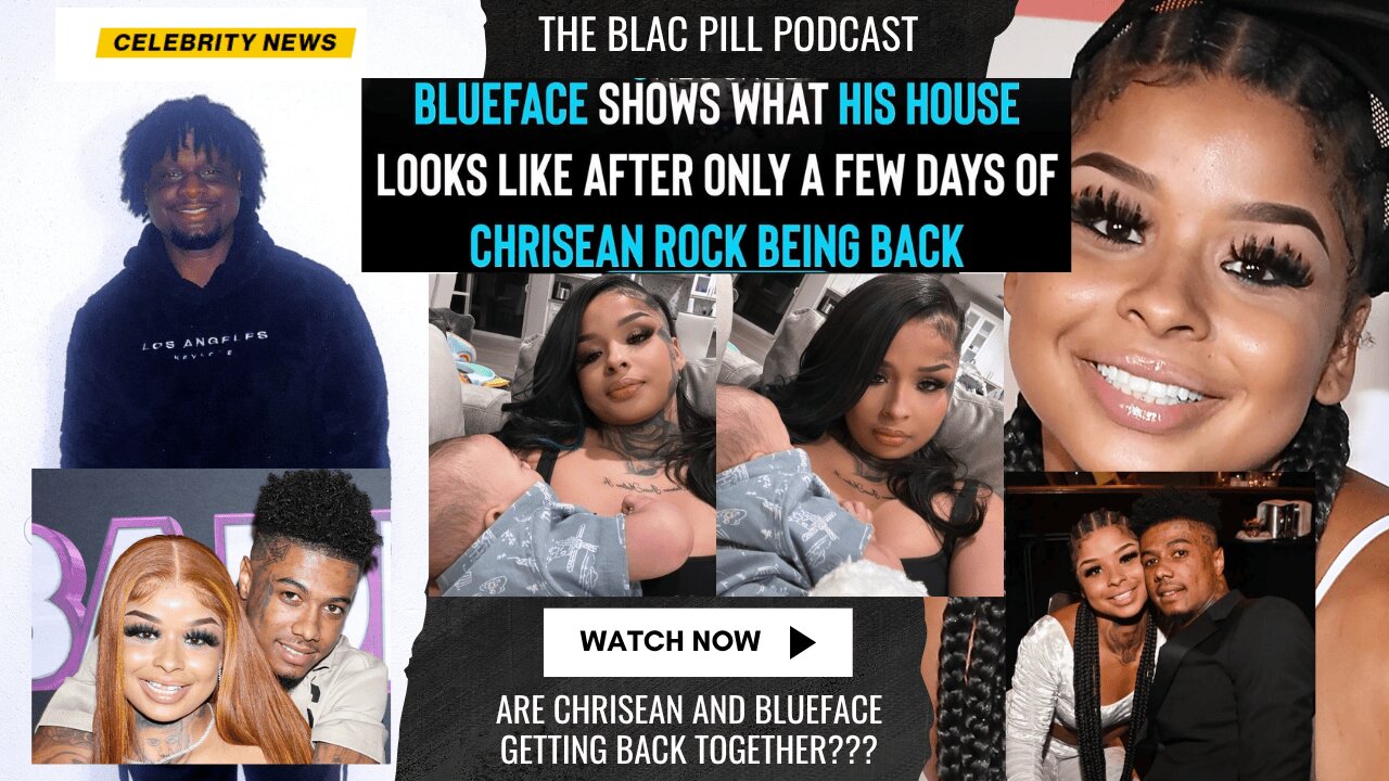 Blueface show what his house looks like after only a few days of Chrisean Rock being back