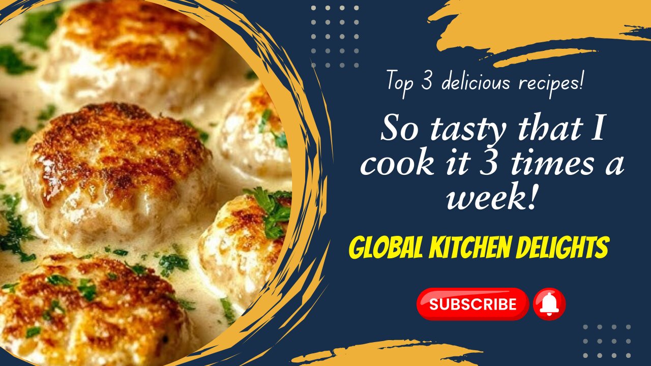So tasty that I cook it 3 times a week! Top 3 delicious recipes!