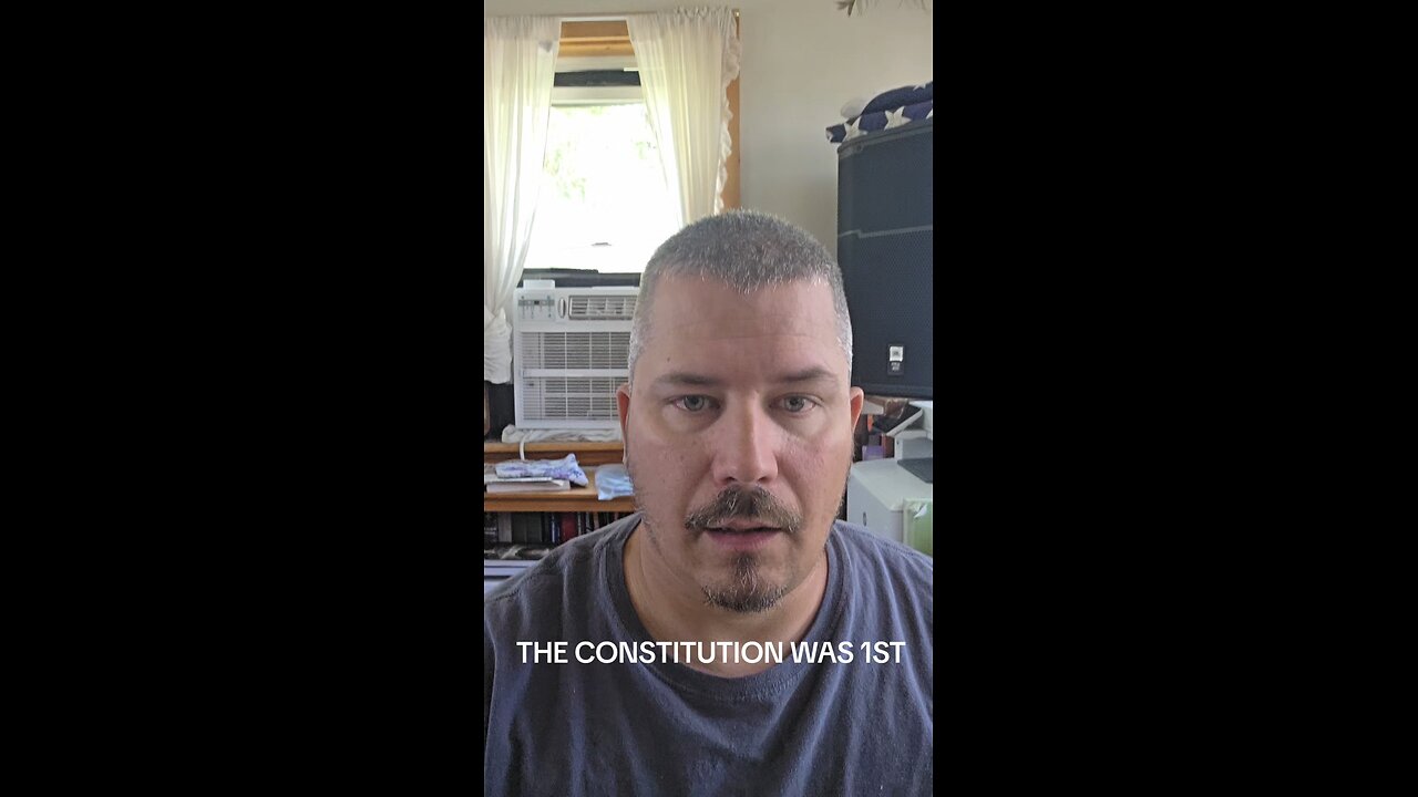 THE CONSTITUTION WAS 1ST
