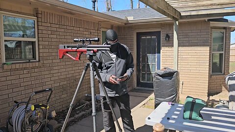 Pinty 9 Pellet .22Cal Bullpup PCP Air Gun. First shots.Shots.