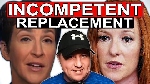 Jen Psaki in TROUBLE & Struggling to REPLACE Rachel Maddow