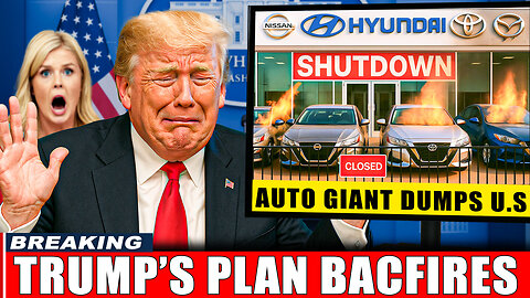 5 Asian Automakers WALK OUT of U.S - Billions in U.S. Jobs VANISH, Detroit Factories EMPTY