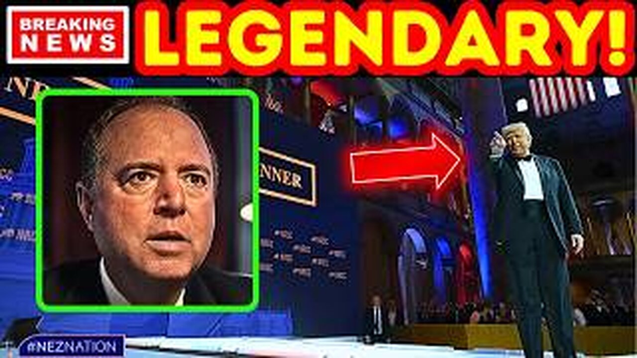 🚨MUST SEE! Trump BROUGHT DOWN the HOUSE with EPIC Roast of Schiff & Crockett at NRCC Dinner
