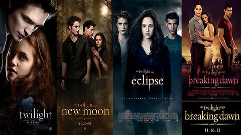 ملخص twilight 1,2,3,4,5