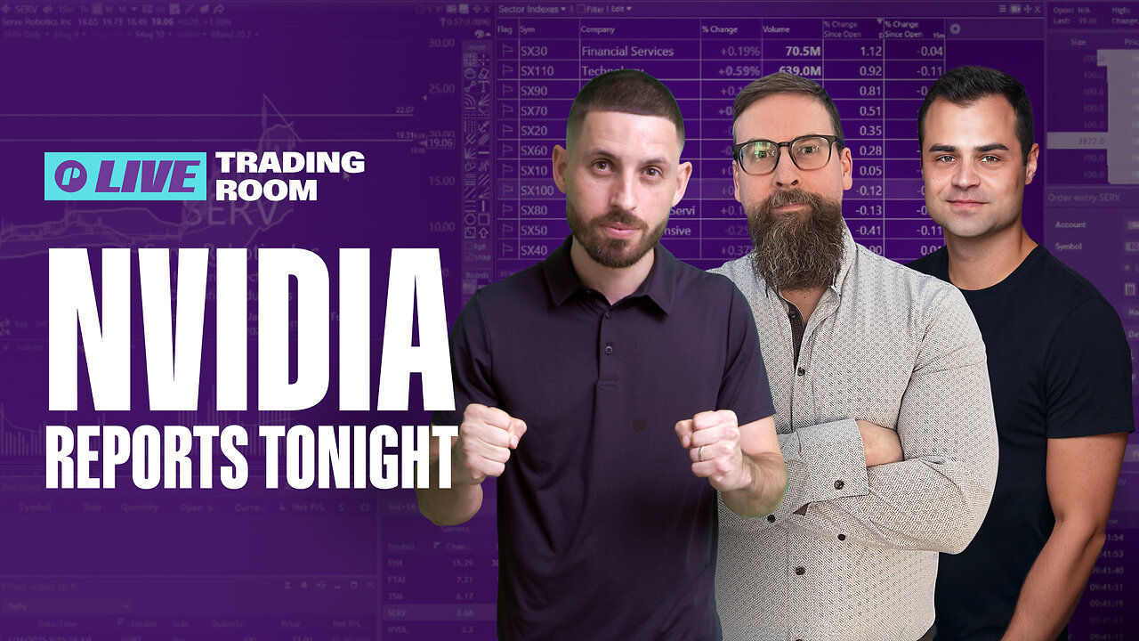Trading Live: Nvidia Setup & Automated Bot Strategy