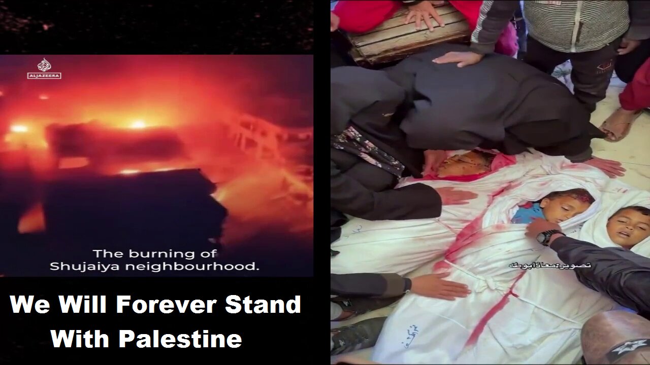 We Will Forever Stand With Palestine