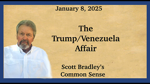 The Trump/Venezuela Affair
