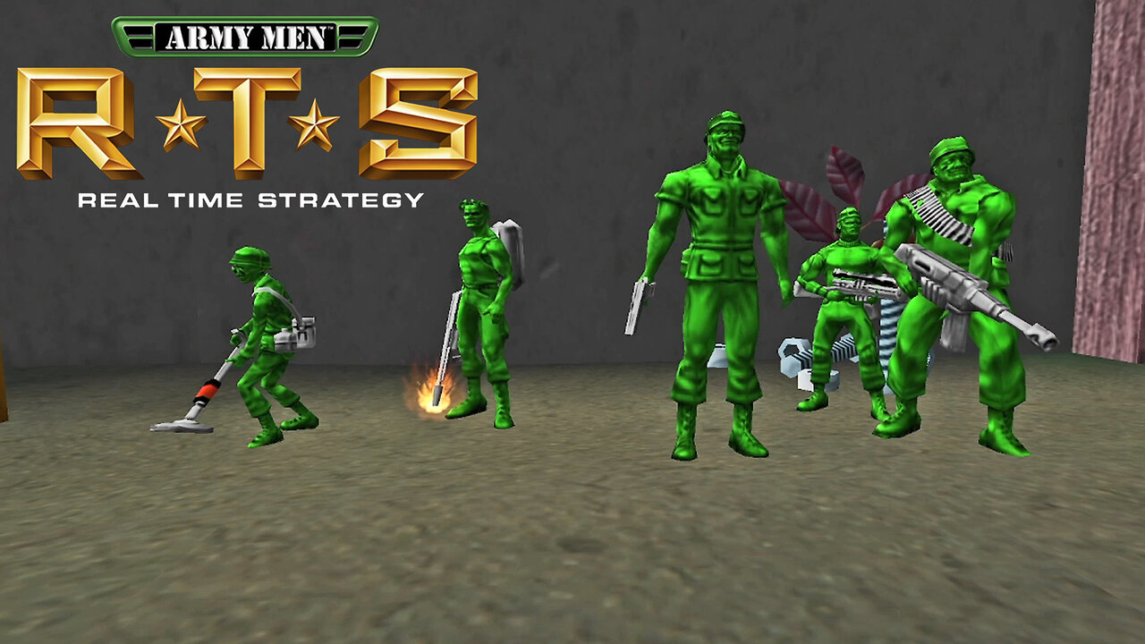 The Battle For The Basement! Army Men RTS | Part 3