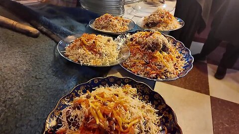 Massive big 250 KG Kabuli Pulao recipe _ Afghan Giant Meat Pulao Prepared