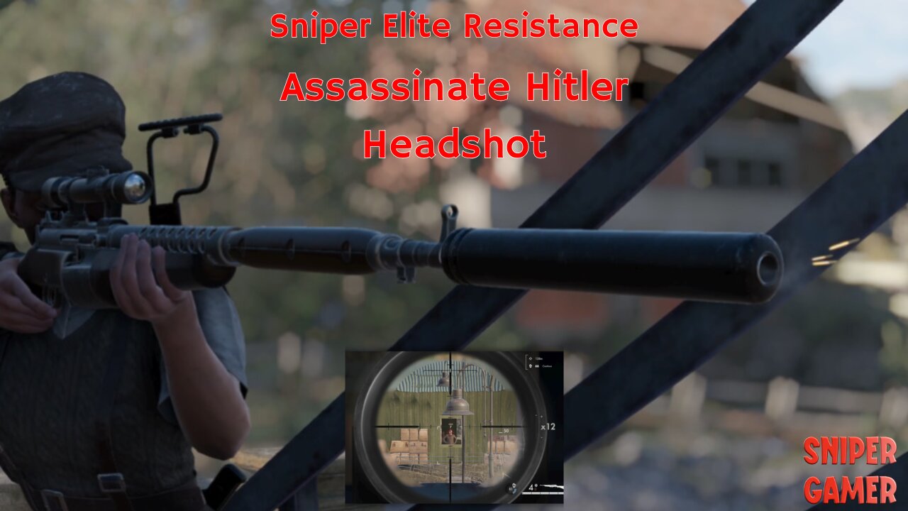 Sniper Elite Resistance - DLC Target Fuhrer Hitler Headshot