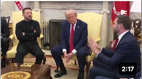 "Trump, VP Vance Criticize Zelensky for Disrespectful Conduct"