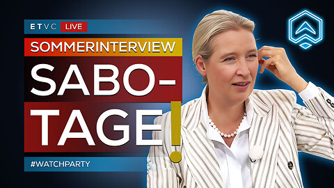 🟥 AFD: WEIDEL Sommerinterview SABOTIERT! | #KOMMENTAR