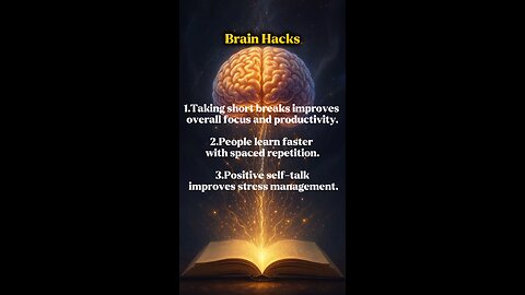 Brain Hacks to Make You Smarter 🧠"