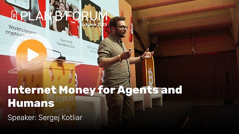 Internet Money for Agents and Humans