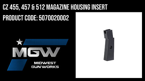 CZ 455, 457 & 512 Magazine Housing Insert - 5070020002