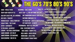 Back To The 60s 70s 80s 90s - Greatest Music Hits - Best Songs Of The times 2