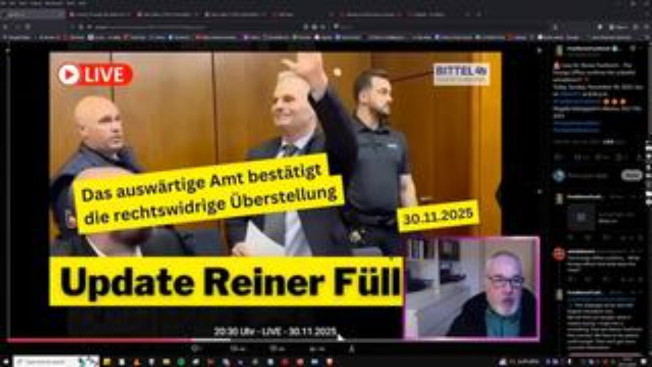 Case Dr. Reiner Fuellmich - The Foreign Office confirms unlawful extradition