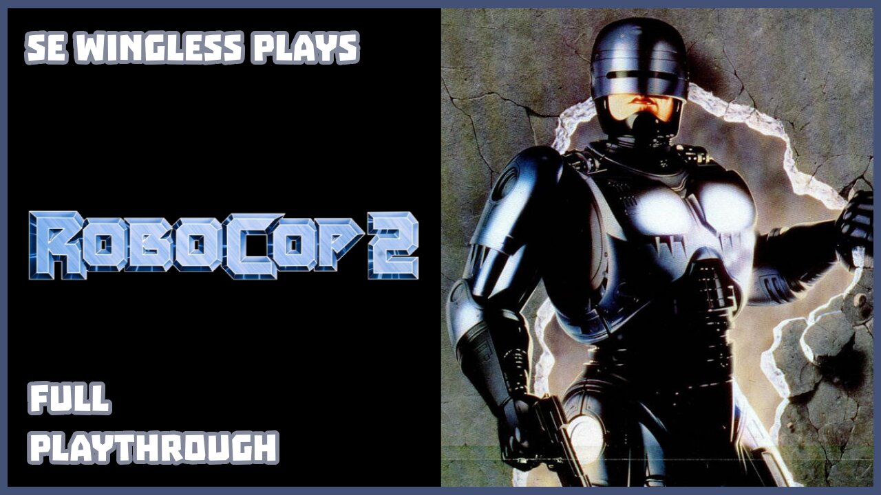 Robocop 2 (Arcade) Full Playthrough