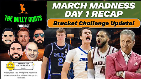 March Madness Day 1 Recap + Bracket Challenge Update