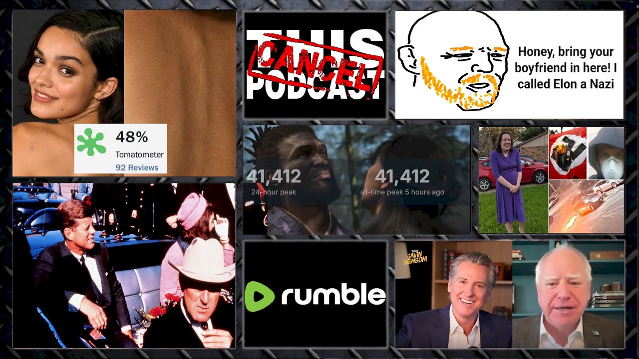 S06E16: Tesla-Violence, Gay Yasuke, Rotten Snow White, JFK Files, Democrat "Masculinity"