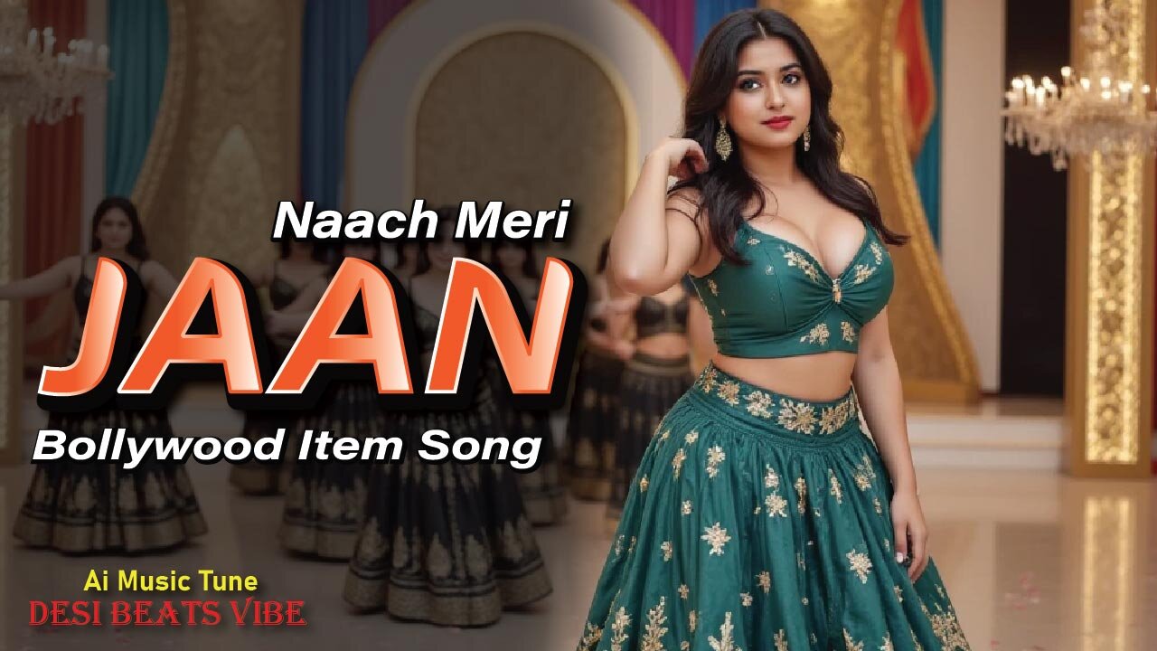 Naach Meri Jaan 🔥 | DJ Bollywood Dance Song | Party Fusion Beats 2025 | Official Ai Music Tune Video