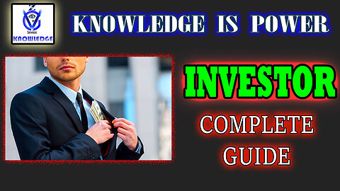 Ways To Become A SUCCESSFUL Investor And Live Your Dream!