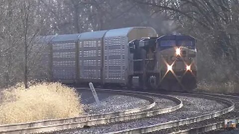 Two CSX Trains from Lodi, Ohio December 17, 2024 Part 1