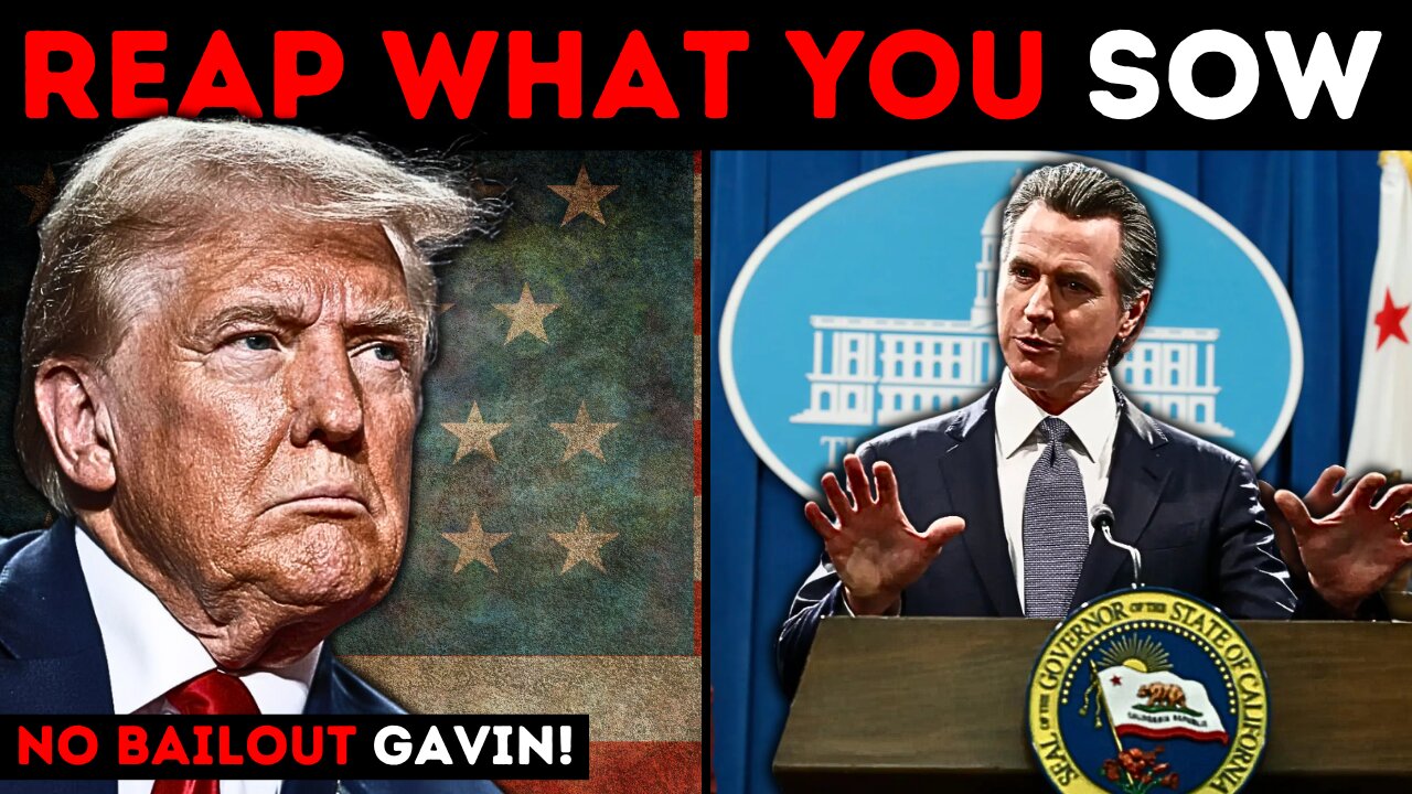 Gavin Newsom BEGS for $2.8 Billion Bailout