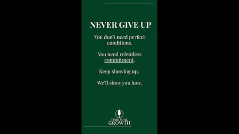 🔥 NEVER GIVE UP 🔥