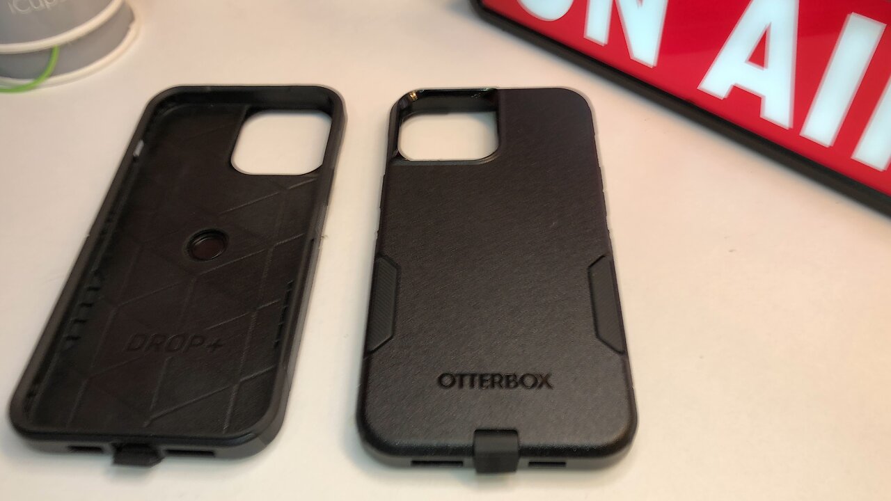 OtterBox iPhone 13 &12 Pro Max Commuter Series Case BlK Slim & Tough Pocket-Friendly Port Protection