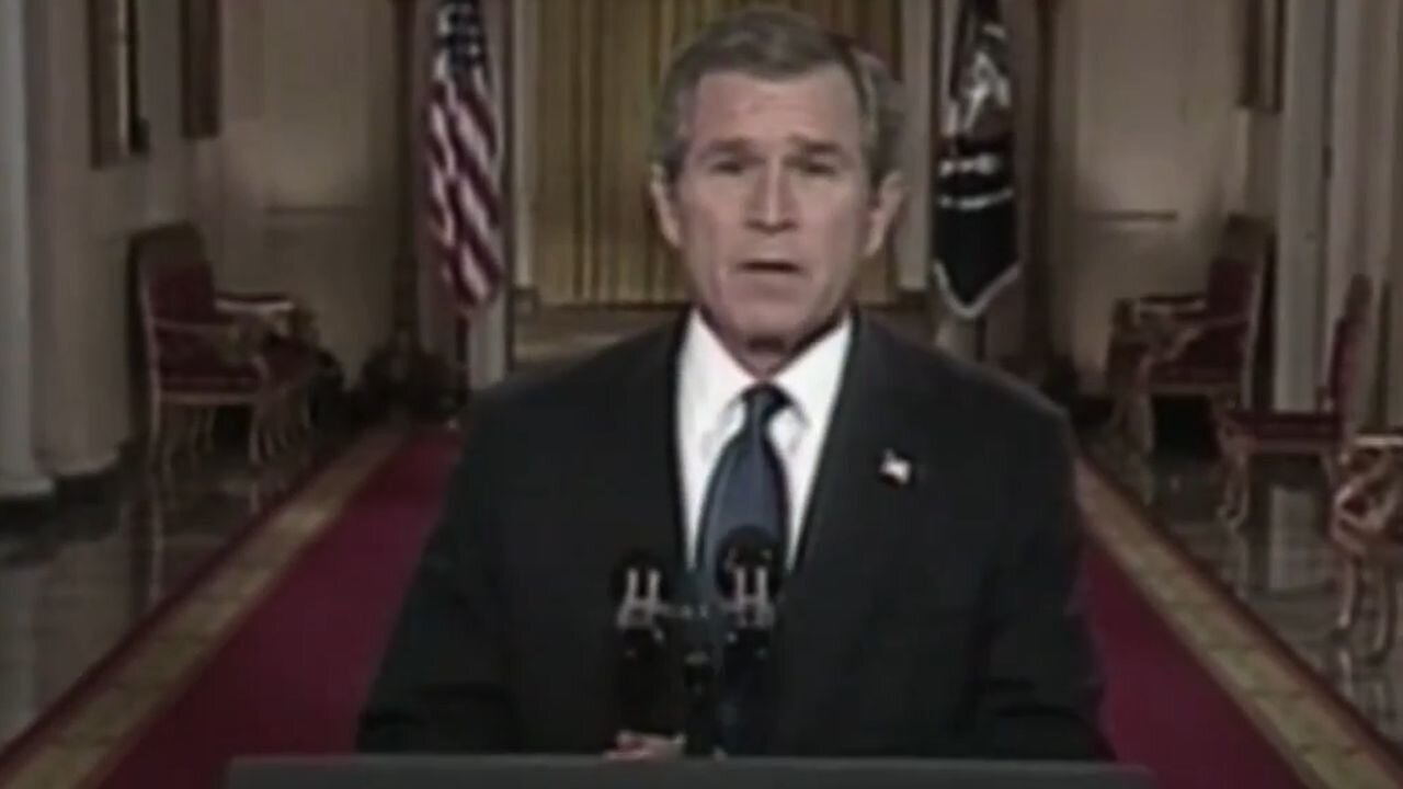 Ultimátum George W. Bushe adresované Saddámu Husajnovi v roce 2003!