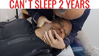 58 year hasn’t SLEPT in 2 YEARS. Chiropractor Turns LIFE Around - 1/2