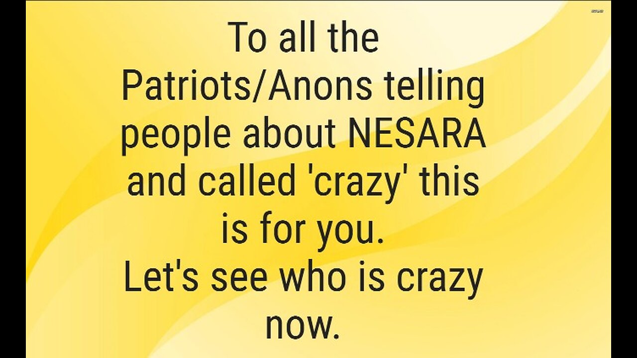 For All the Patriots/Anons Called Crazy for Years--And More Is To Come
