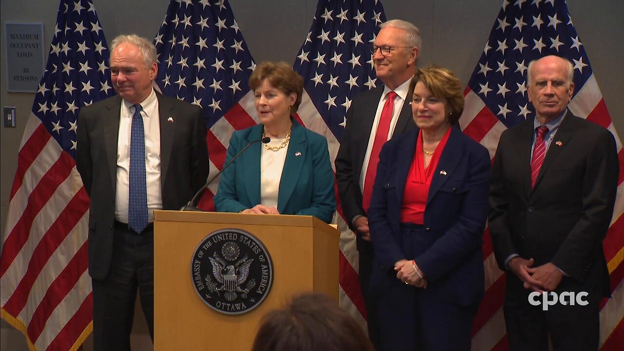 Canada: Delegation of U.S. senators holds a news conference in Ottawa – May 23, 2025