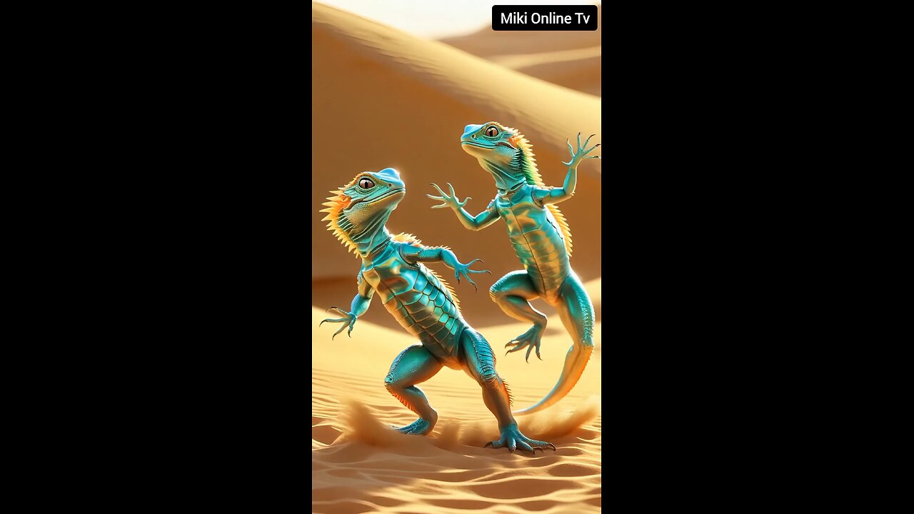 Ai Dancing cartoon